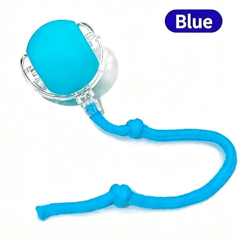 Smart Interactive USB-Rechargeable Rolling Cat Toy Ball - Light-Up, Adjustable Quiet Mode, Durable and Non-Toxic with Replaceable Wavy-Texture Shell, 8-Color Indoor Hunting Toy with Bird Sound Automation