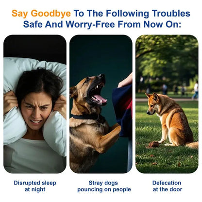 PetSafe Professional Sonic Emitter Dog Training Aid - Rechargeable Ultrasonic Bark Control Device with LED Flashlight, 30-Foot Range, Effective and User-Friendly Solution