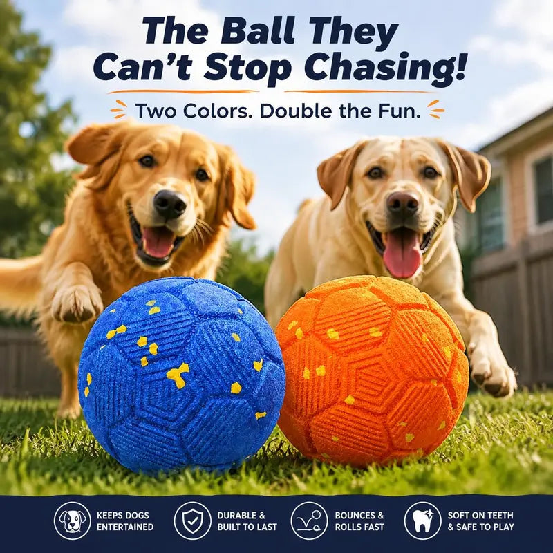 Sovelivee Interactive Plaid Dog Ball - Motion-Activated Automatic Chew Toy, USB Rechargeable, Silent Mode, Durable Design for Indoor Exercise and Boredom Relief